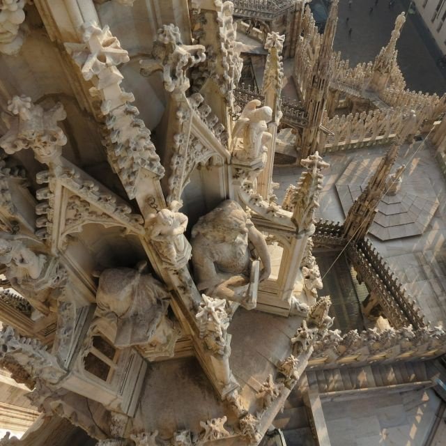 Ingresso Catedral de Milão e Terraços